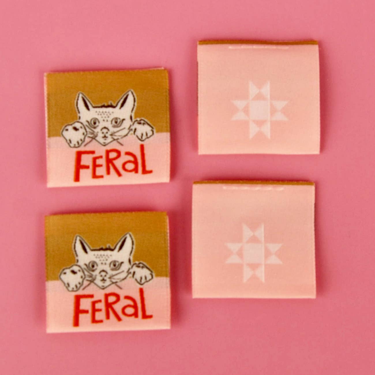 Kati Cupcake - Feral - Designer Woven Labels 