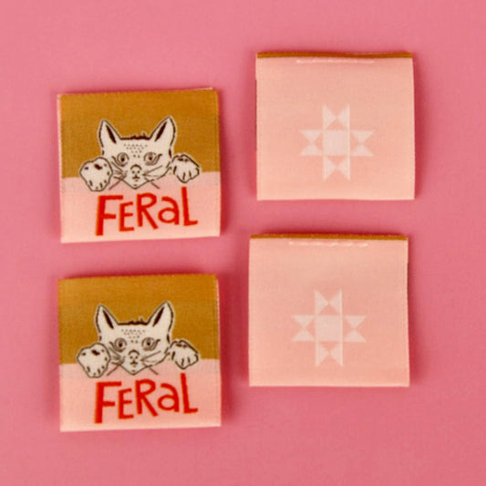 Kati Cupcake - Feral - Designer Woven Labels 