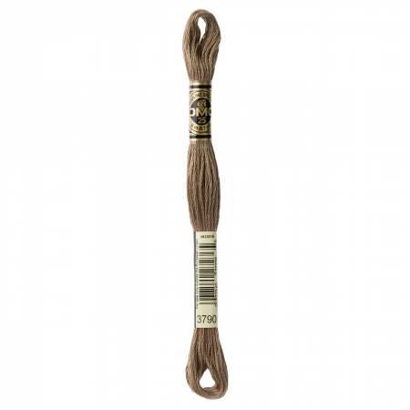 DMC Six Strand Embroidery Floss - 3779 - 3781 - 3782 - 3787 - 3790 - 3799