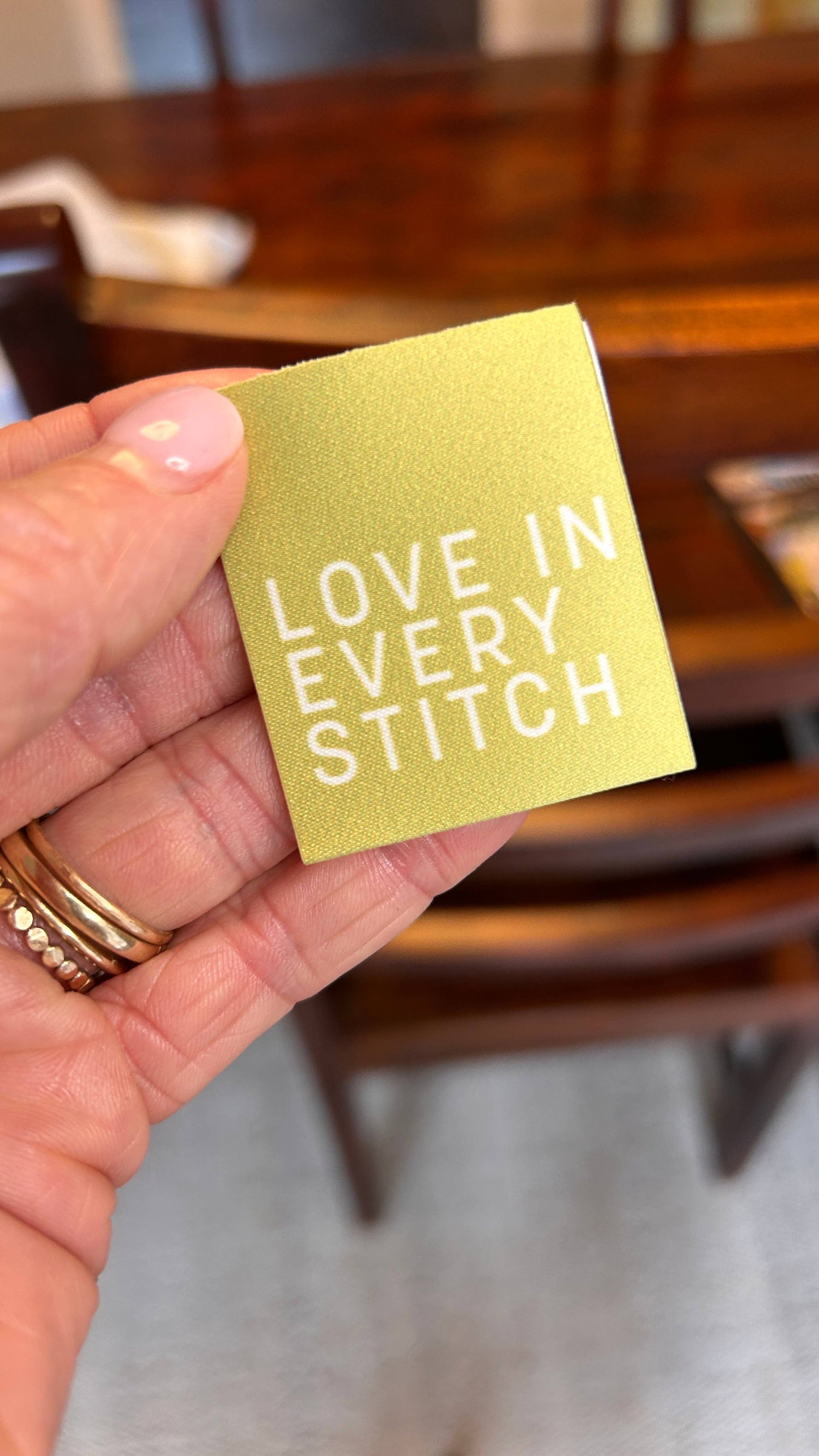 Kati Cupcake - Love in Every Stitch - Designer Sewing Labels