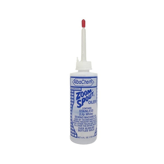 AlbaChem Zoom-Spout Stainless Lily White Sewing Machine Oil