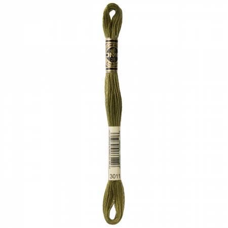 DMC Six Strand Embroidery Floss - 3011 - 3012 - 3013 - 3021