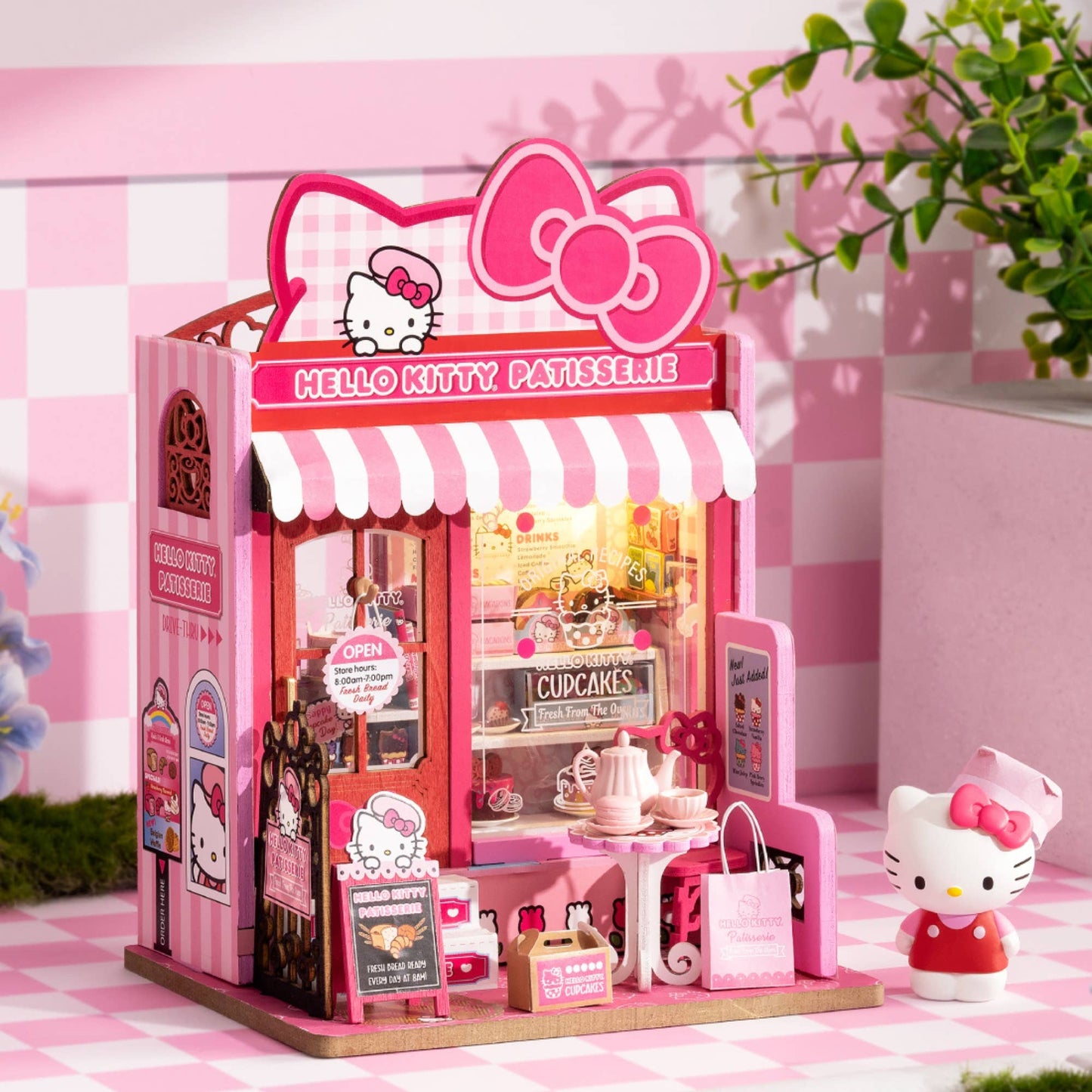 Hands Craft Hello Kitty® Patisserie - DIY Miniature House Kit