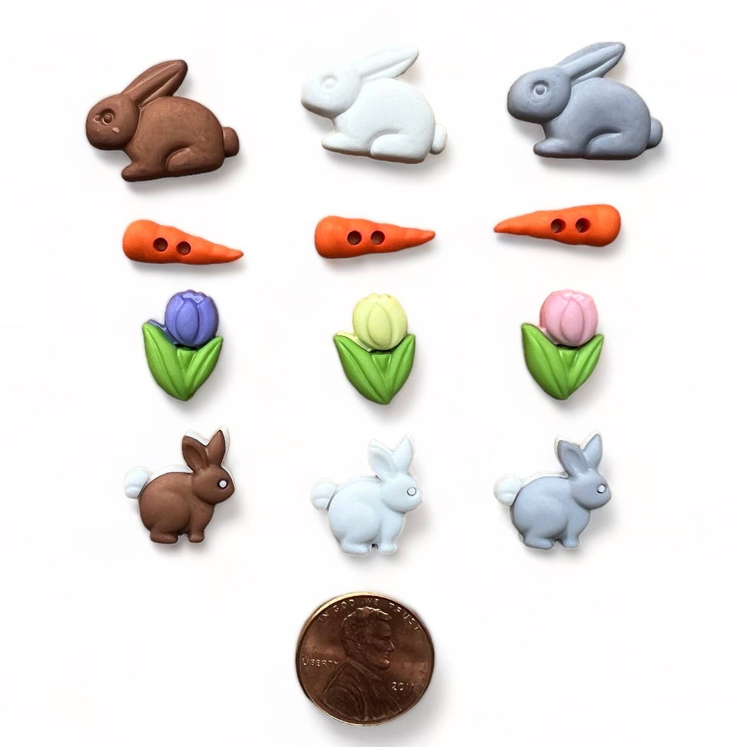 Buttons Galore and More Bunny Fun Craft Buttons