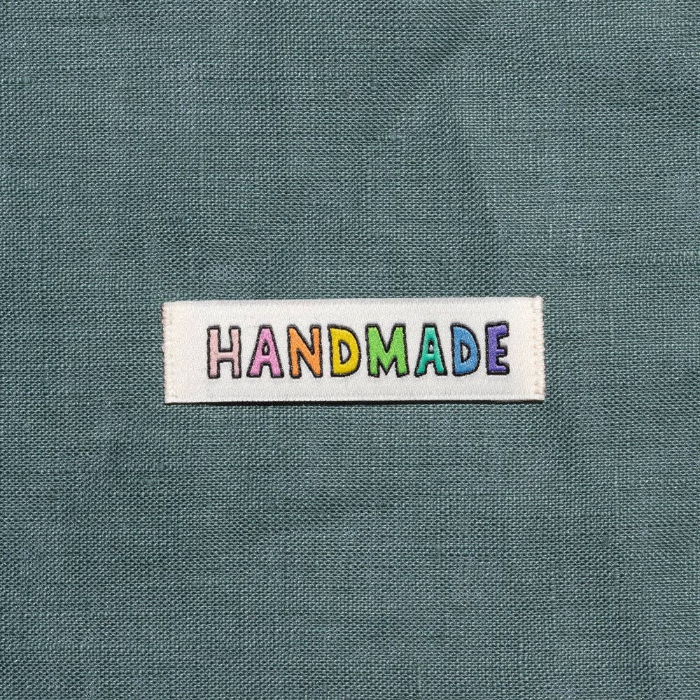 Kylie and the Machine Handmade Rainbow Woven Labels - 1 Pack