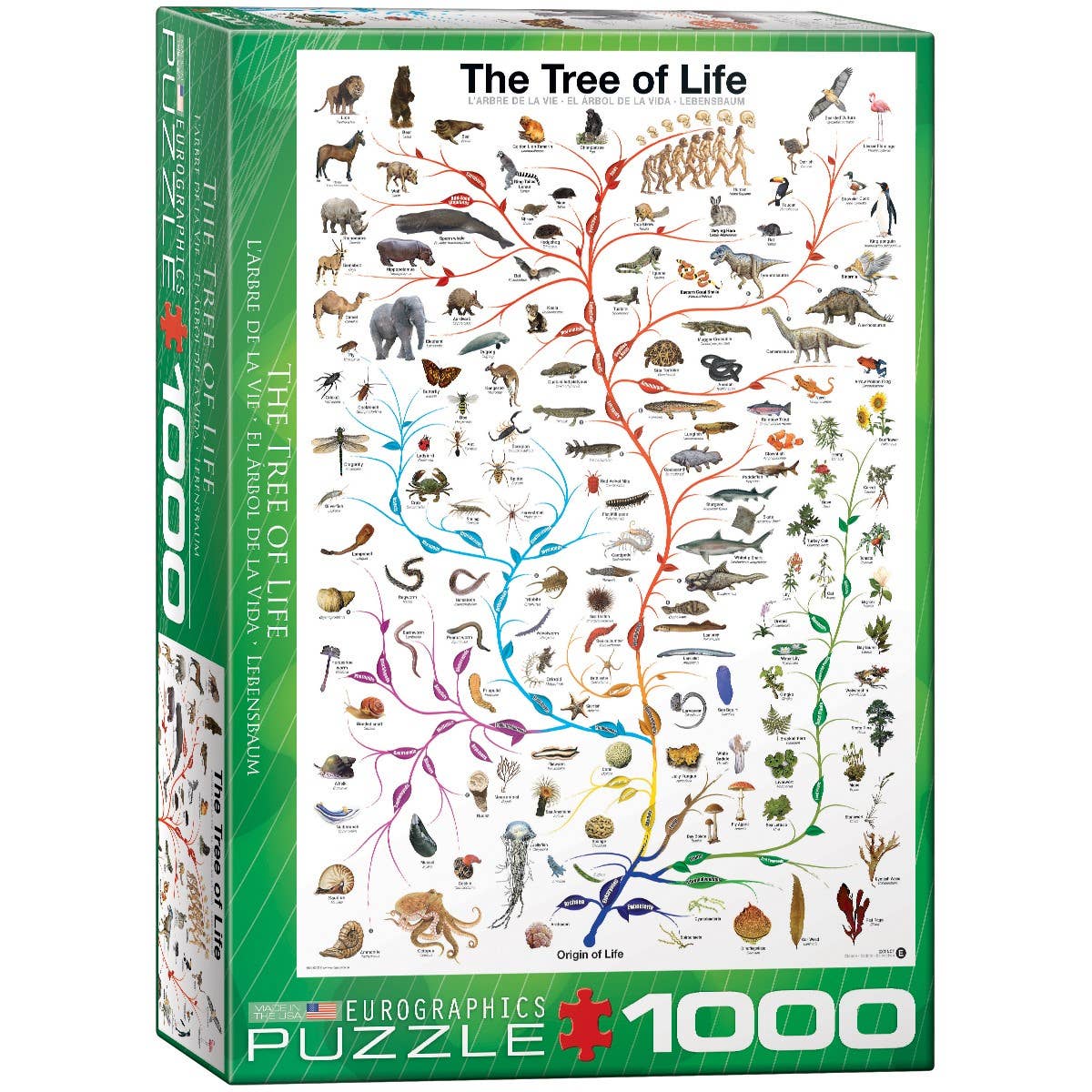 Eurographics The Tree of Life Puzzle - 1000 Piece Puzzle