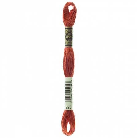 DMC Six Strand Embroidery Floss - 915 - 917 - 918 - 919 - 920 - 921 - 922