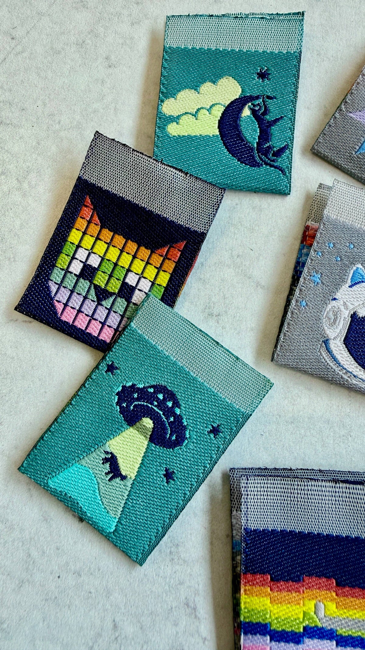 Renaissance Ribbons - Meowter Space - Woven Label Pack - 1 Pack