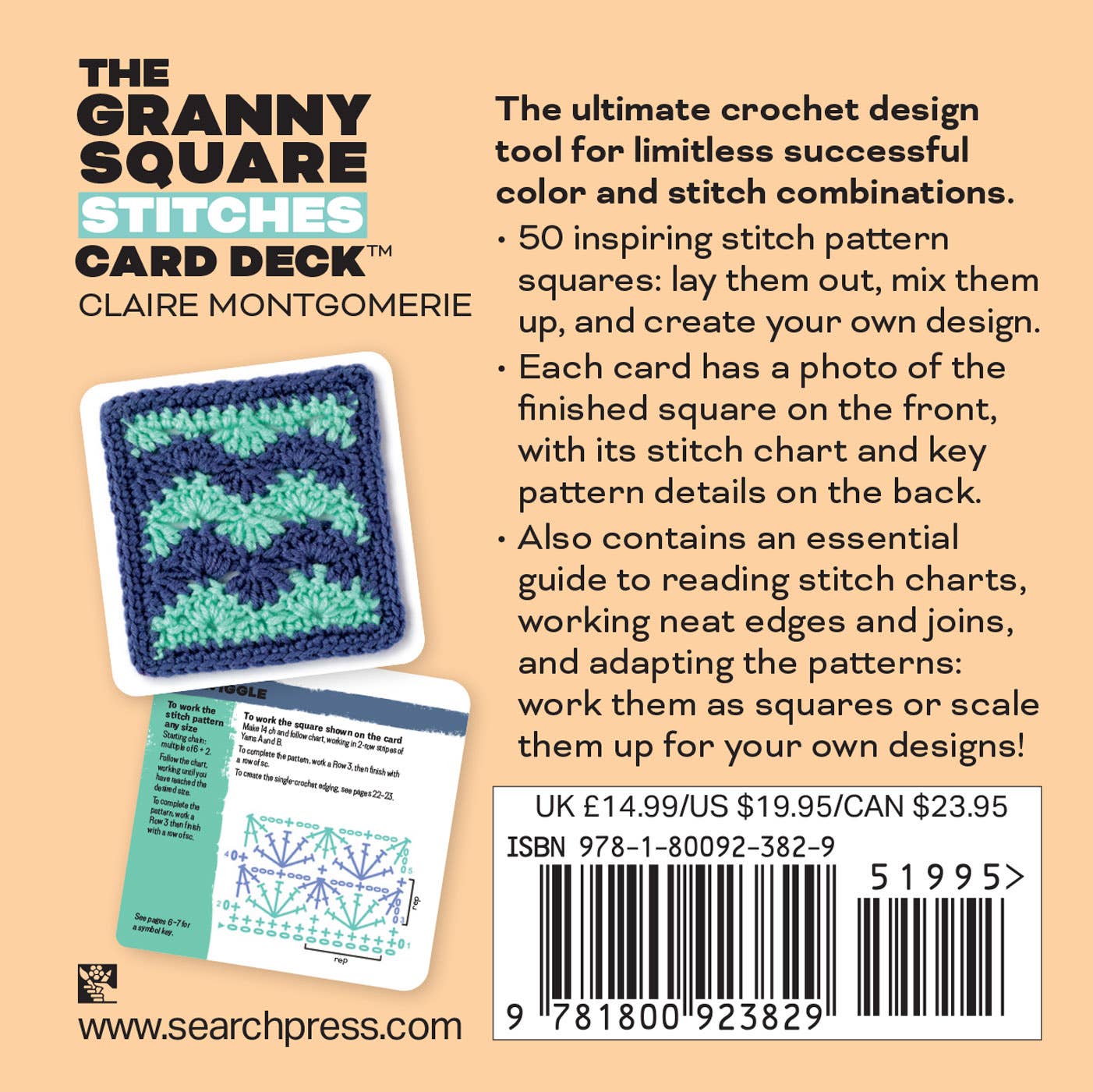 The Granny Square Stitches Card Deck Of Crochet Stitch Patterns