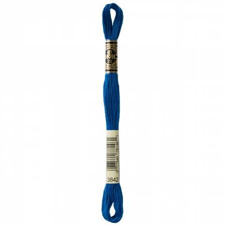 DMC Six Strand Embroidery Floss - 3842 - 3843 - 3844 - 3845 - 3846