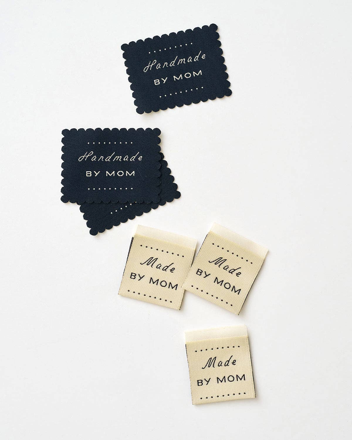Matchy Matchy Sewing Club - Handmade by Mom Woven Garment Labels