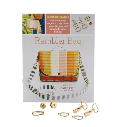 Zakka Workshop Rambler Bag Pattern and Hardware Kit
