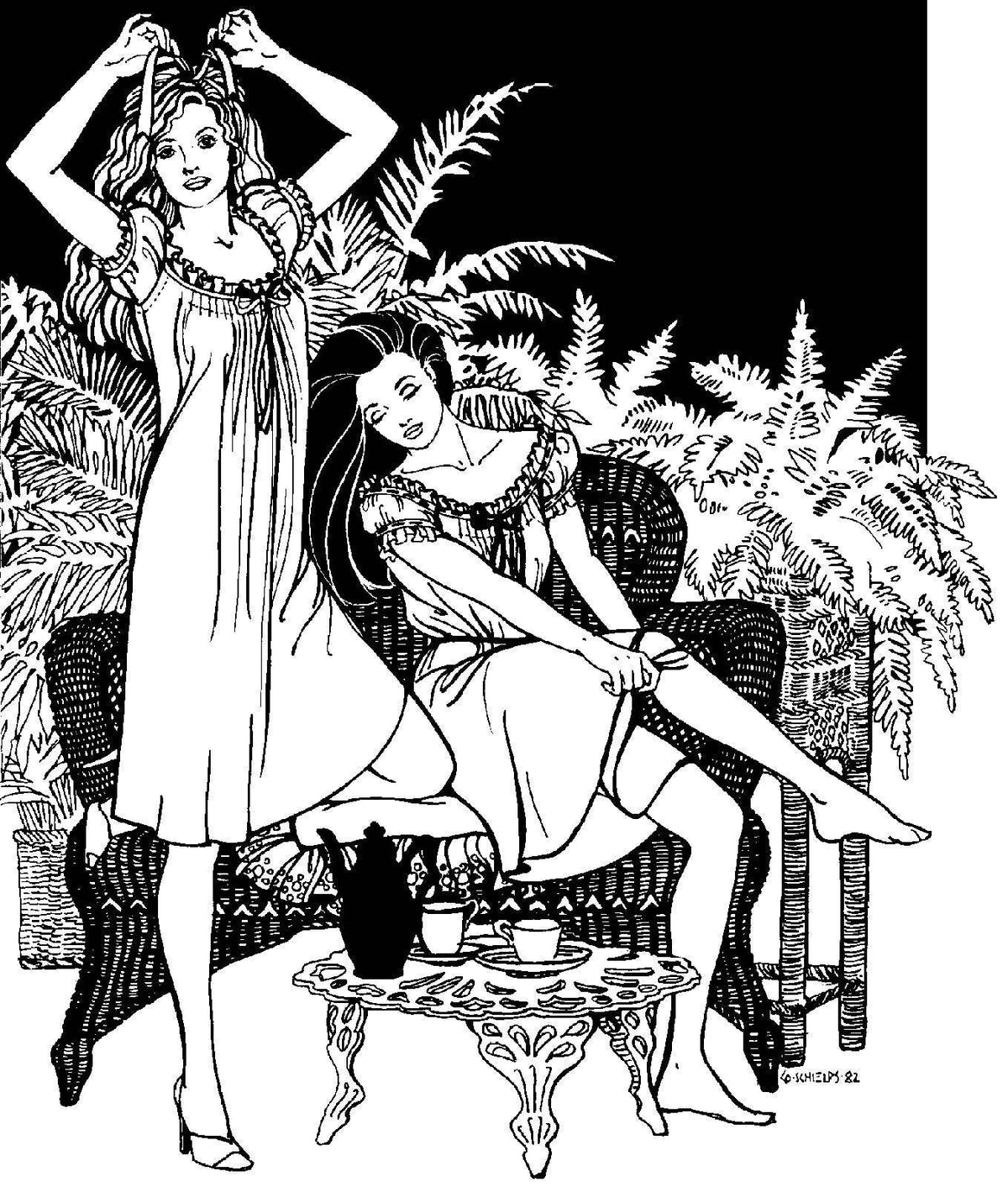 A Lady's Chemise Sewing Pattern By Folkwear