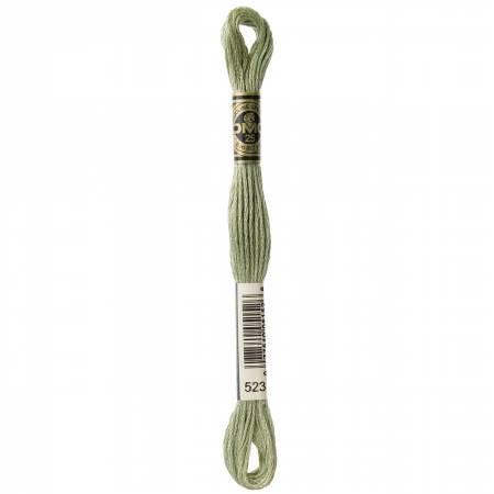 DMC Six Strand Embroidery Floss - 520 - 522 - 523 - 524 - 535 - 543