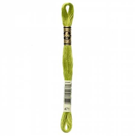 DMC Six Strand Embroidery Floss - 730 - 469 - 470 - 471 - 472 - 498