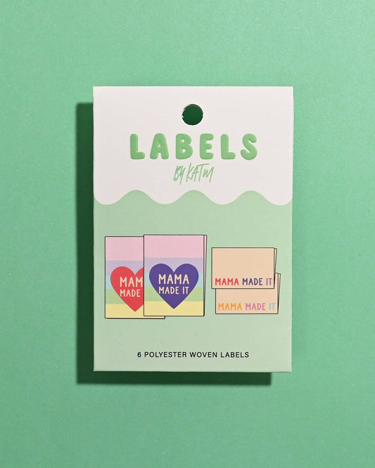 Kylie and the Machine Mama Made It Woven Labels - 1 Pack