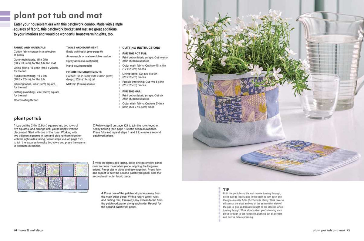 Mini Quilting: 35 Modern Projects Book by Laura Strutt