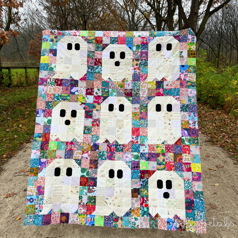 Ghost Party Quilt Pattern By Woolly Petals