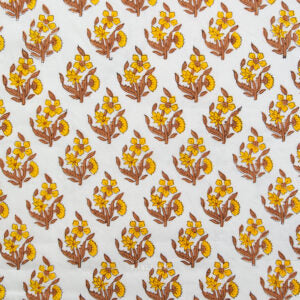 Preorder - Fableism - Indian Block Print - Weekend Floral Summer - BPCT-07-WEK-SUMMER - Ships May 2026