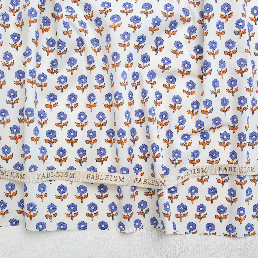 Preorder - Fableism - Indian Block Print - Flowerling Violet - BPCT-10-FWG-VIOLET - Ships May 2026