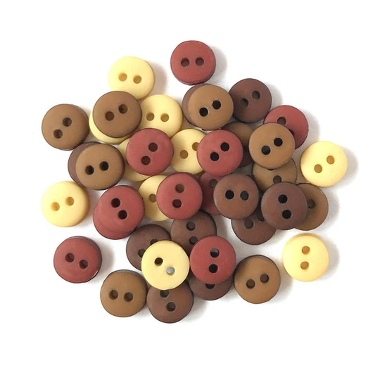 Buttons Galore and More Natural Tiny Buttons