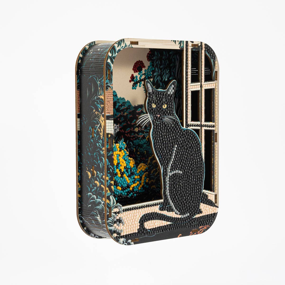 Diamond Dotz - April Cat Shadow Box Kit