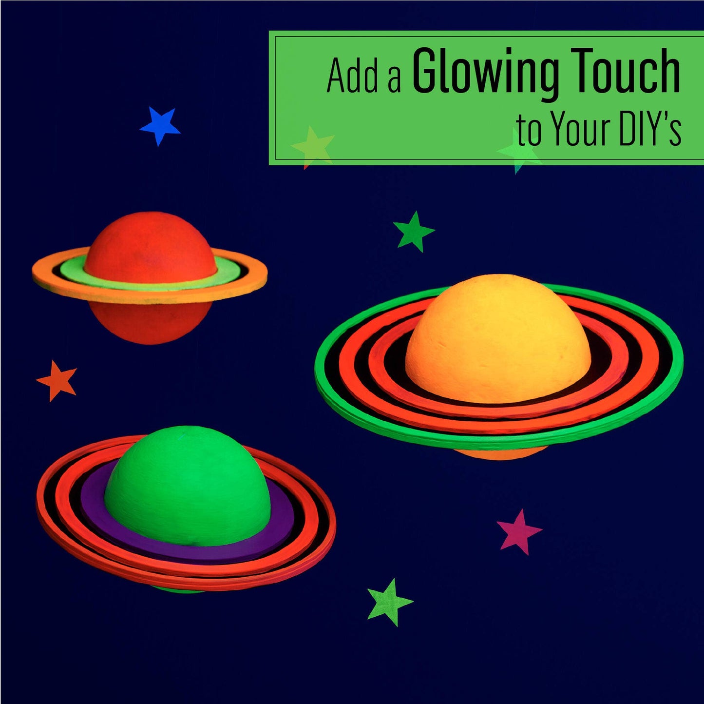 Plaid FolkArt Glow-in-the-Dark Paint Set - 4-Piece