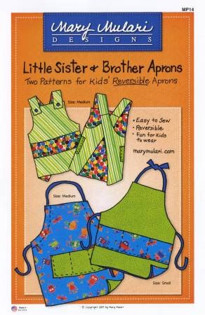 Little Sister and Brother Apron By Mulari, Mary