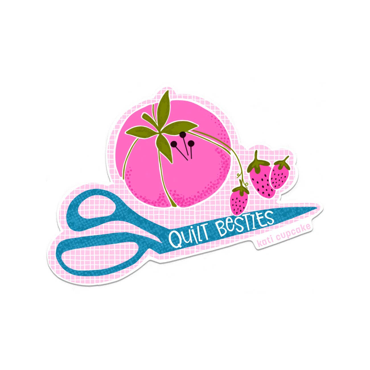 Kati Cupcake - Quilt Besties Sticker
