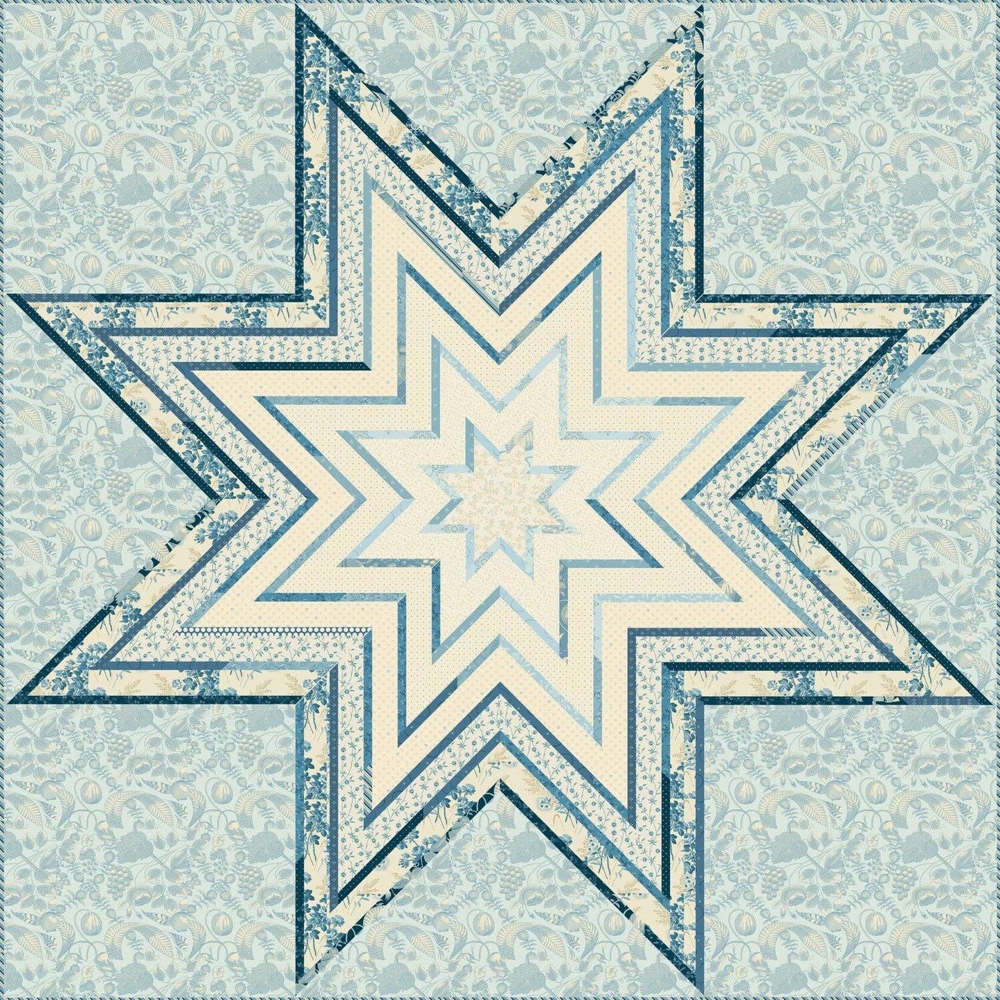 Sea Star Quilt Pattern By Laundry Basket Quilts