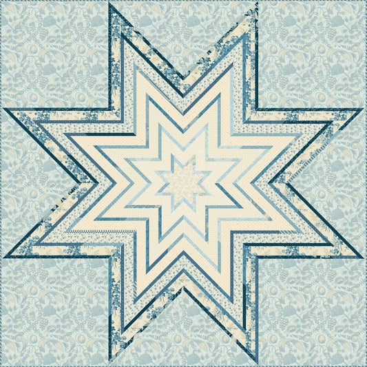 Sea Star Quilt Pattern By Laundry Basket Quilts
