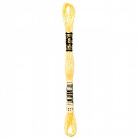 DMC Six Strand Embroidery Floss - 720 - 721 - 722 - 725 - 726 - 727 - 728 - 729