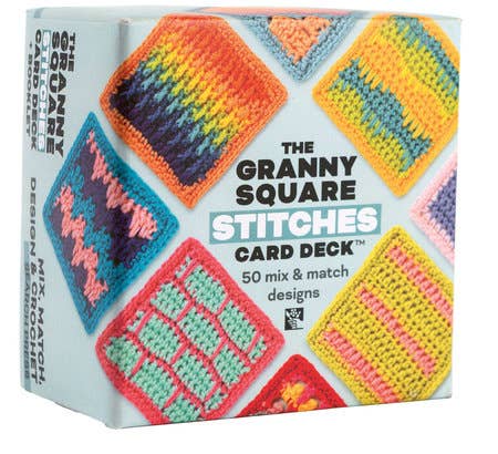 The Granny Square Stitches Card Deck Of Crochet Stitch Patterns