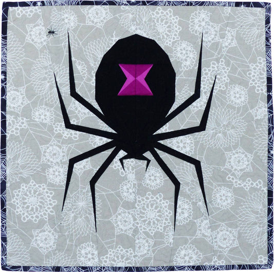Spooky Spider Quilt Pattern By Flying Parrot
