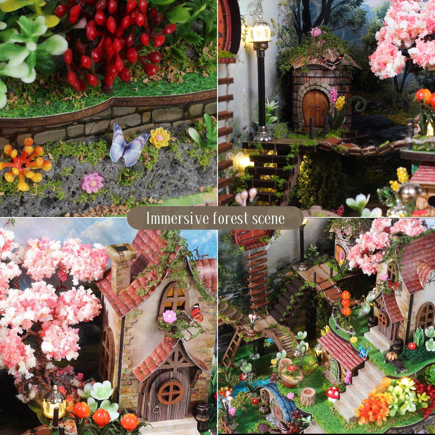 Hands Craft DIY Miniature House Kit: Fairy House