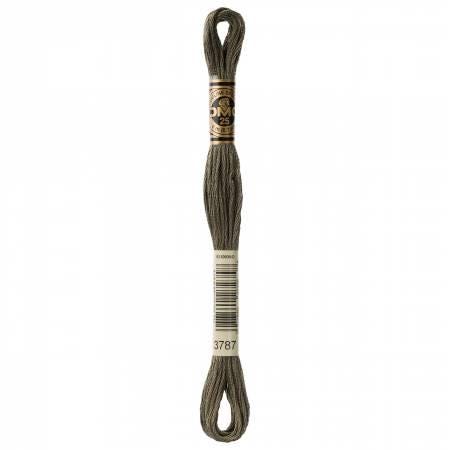 DMC Six Strand Embroidery Floss - 3779 - 3781 - 3782 - 3787 - 3790 - 3799