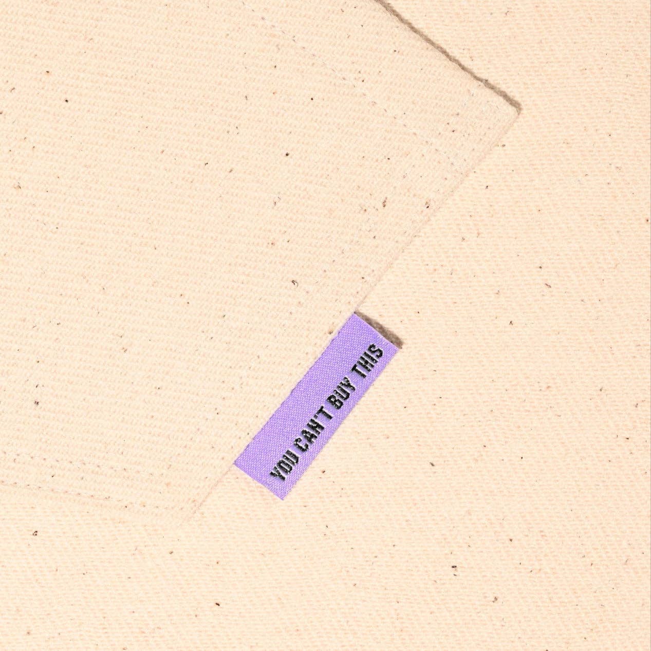 Kylie and the Machine You Can't Buy This (Metallic) Woven Labels