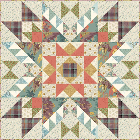 Summer Star Quilt Pattern By Laundry Basket Quilts