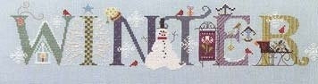 Winter Cross Stitch Pattern By Cricket Collection