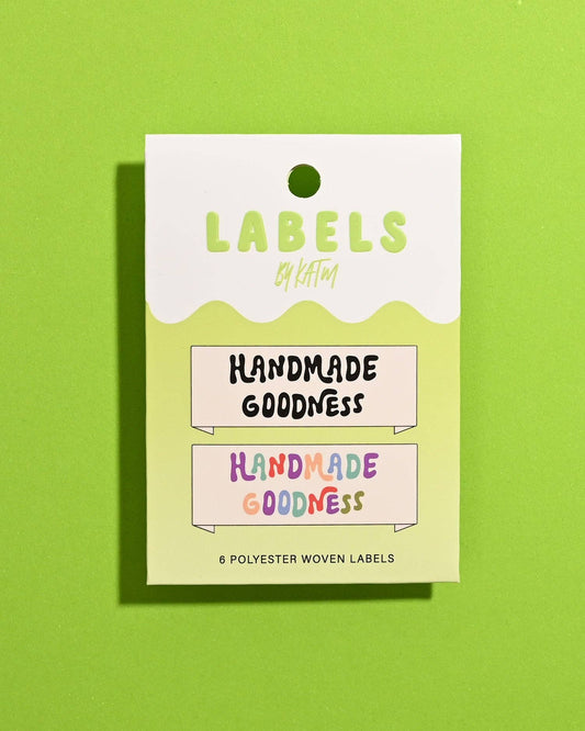 Kylie and the Machine Handmade Goodness Woven Labels