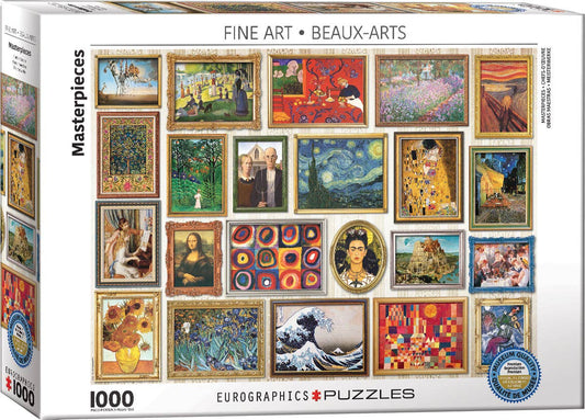 Eurographics Puzzles USA Masterpieces Puzzle