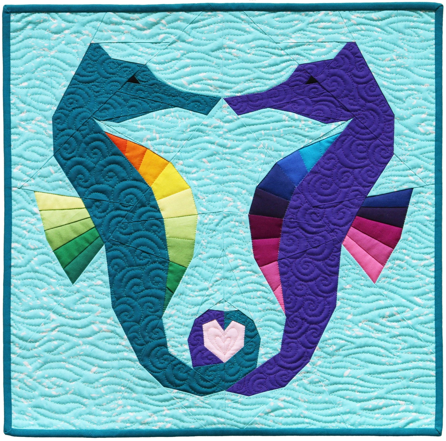 Ocean Ponies Quilt Pattern By Flying Parrot