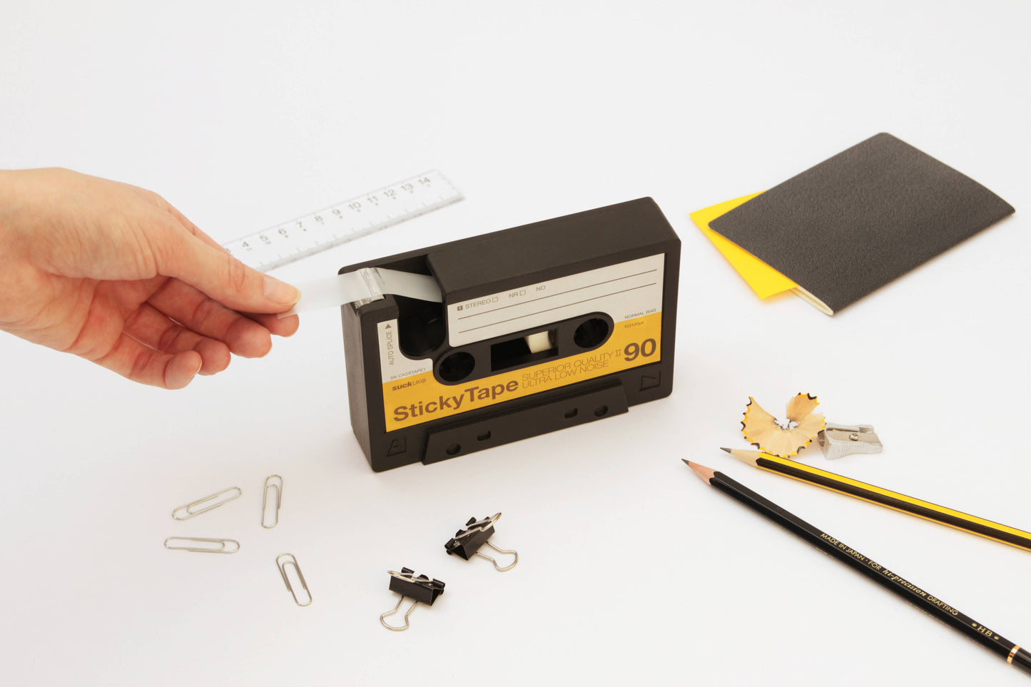 Suck UK Cassette Tape Sticky Tape Dispenser