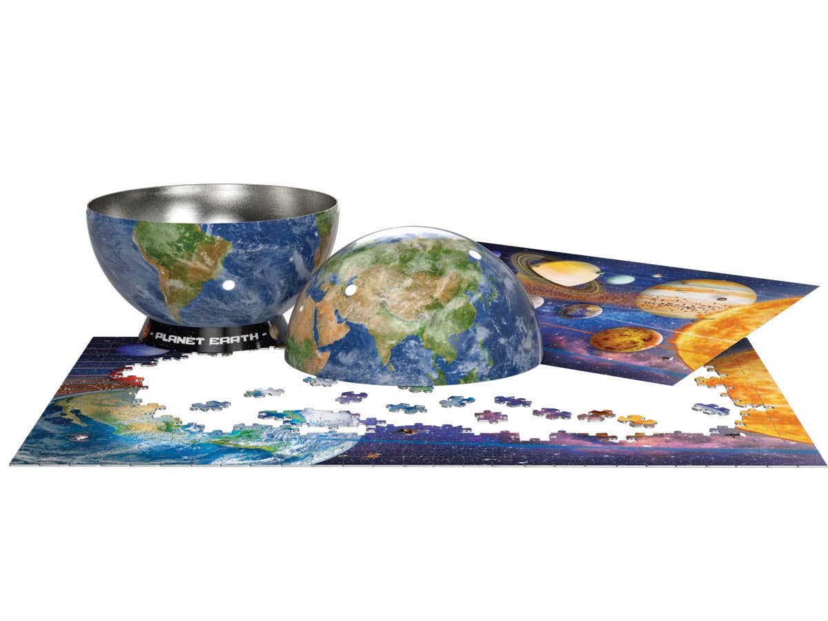 Eurographics Puzzles USA - Planet Earth Puzzle Tin