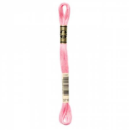 DMC Six Strand Embroidery Floss - 3705 - 3706 - 3712 - 3713 - 3716