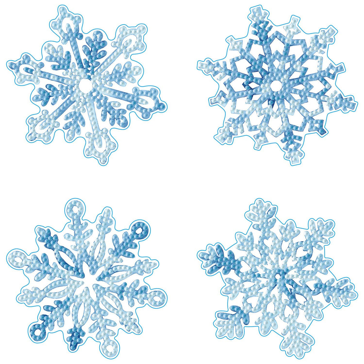 Diamond Dotz - Coasters Kit - Snowflakes