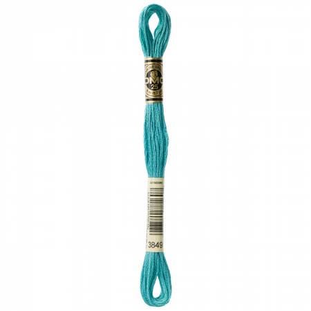 DMC Six Strand Embroidery Floss - 3847 - 3848 - 3849 - 3850 - 3851