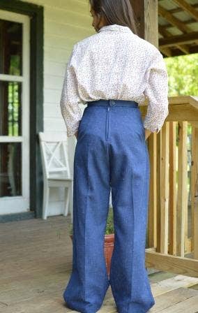 Rosie the Riveter Sewing Pattern By Folkwear