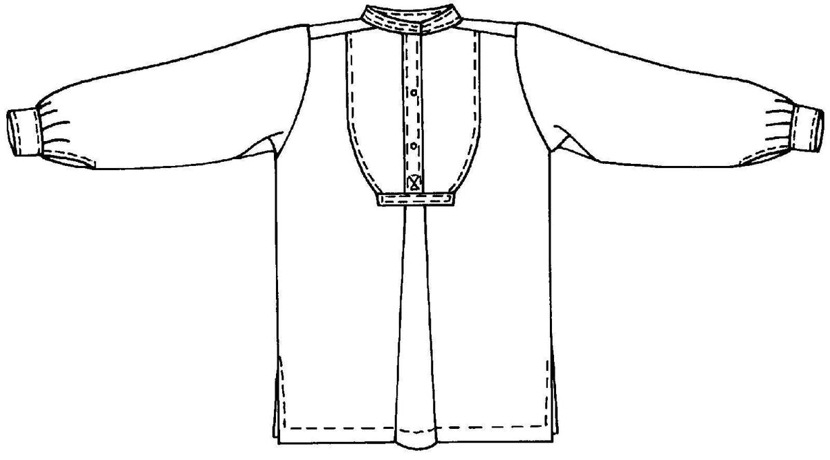 Victorian Shirt Sewing Pattern By Folkwear