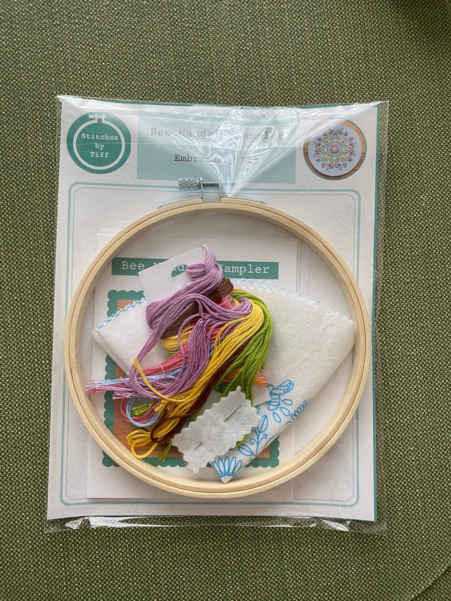 Stitches By Tiff Bee Mandala Sampler Embroidery Kit